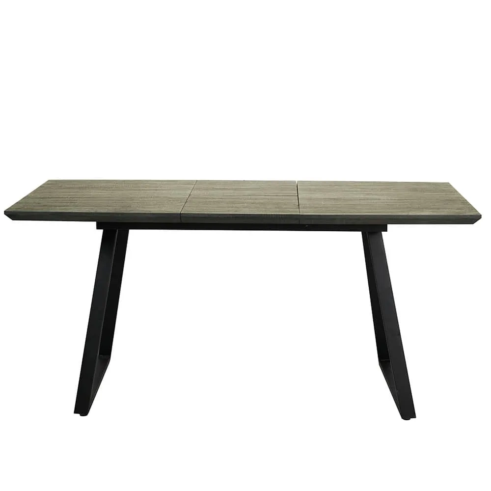 Стол Stockholm раскладной 120-160х80х75см, серый дуб