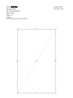 Матовый натяжной потолок 5.4 м2