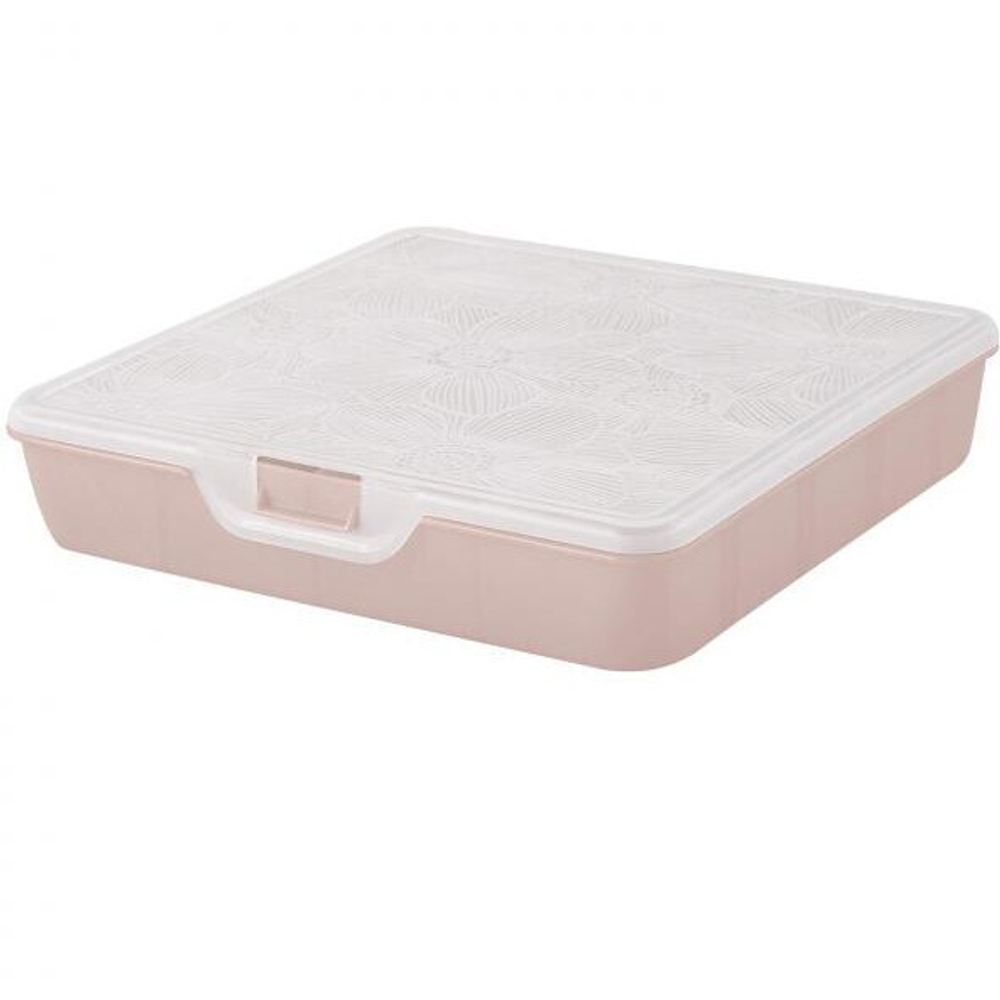 Органайзер для мелочей с разделителями «Keeplex Fiori», бежевый топаз, L 20х20х4,5см