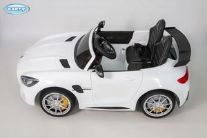 Детский Электромобиль TOYLAND Mercedes-Benz AMG GTR (4x4) белый