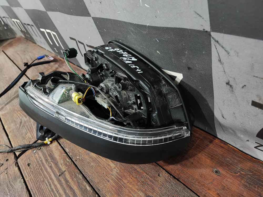 Зеркало левое 15 + 1 pin Audi Q7 (4M) 19-нв Б/У Оригинал 4M1857409BS9B9