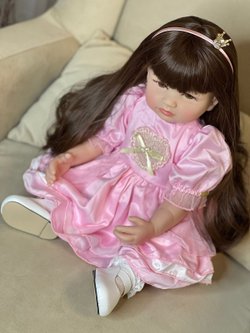 Кукла Реборн виниловая 55см в пакете (FA-272)