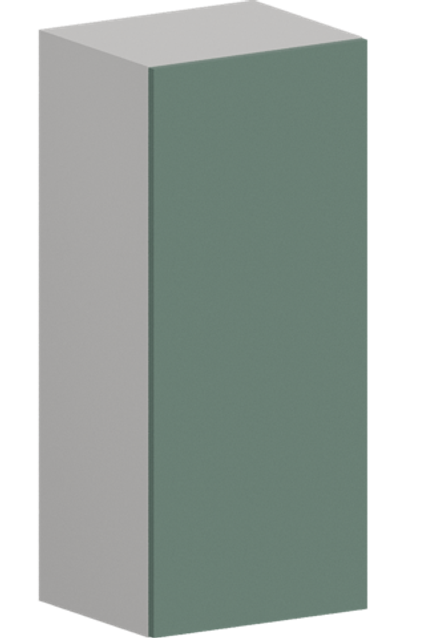 Кухня Модуль ШВ 409 Белый / Матовая мята