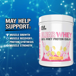 EVLution Nutrition, Clear Whey, 100% изолят сывороточного протеина, со вкусом розового лимонада, 500 г (1,1 фунта)