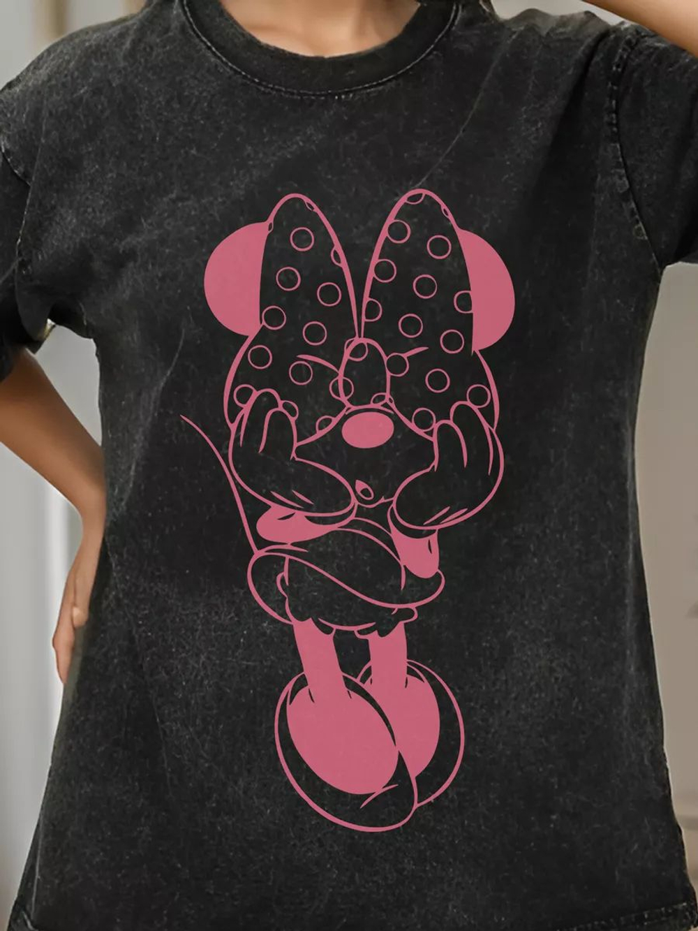 Футболка варенка с принтом оверсайз