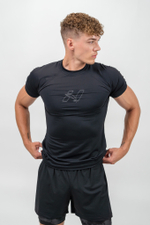 Футболка WORKOUT COMPRESSION T-SHIRT ENDURANCE 346
 Черная