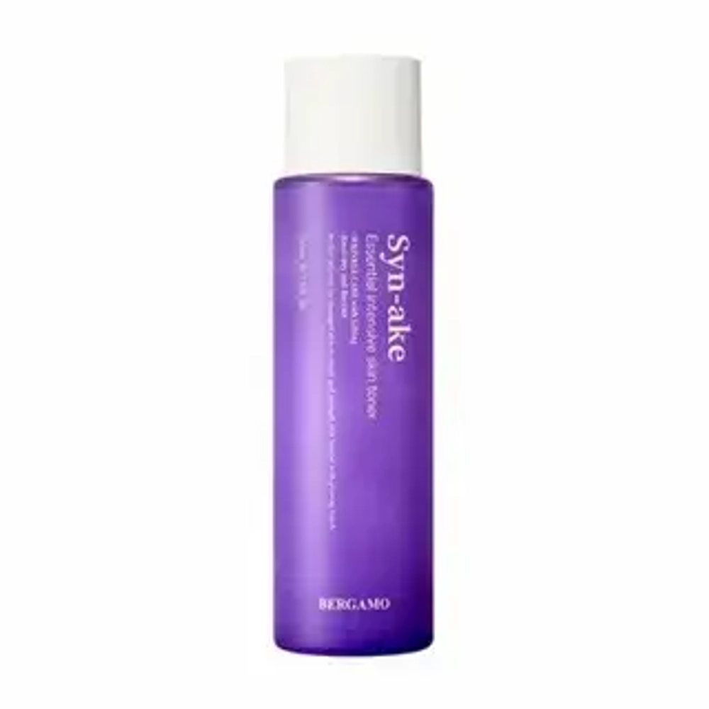 BERGAMO Антивозрастной тонер-эссенция для лица со змеиным пептидом Syn-Ake Essential Toner