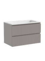 Тумба с раковиной Sancos Snob T 80 см SNT80SM doha soft