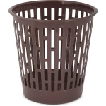 Корзина для мусора Матрица 9л (коричневый)