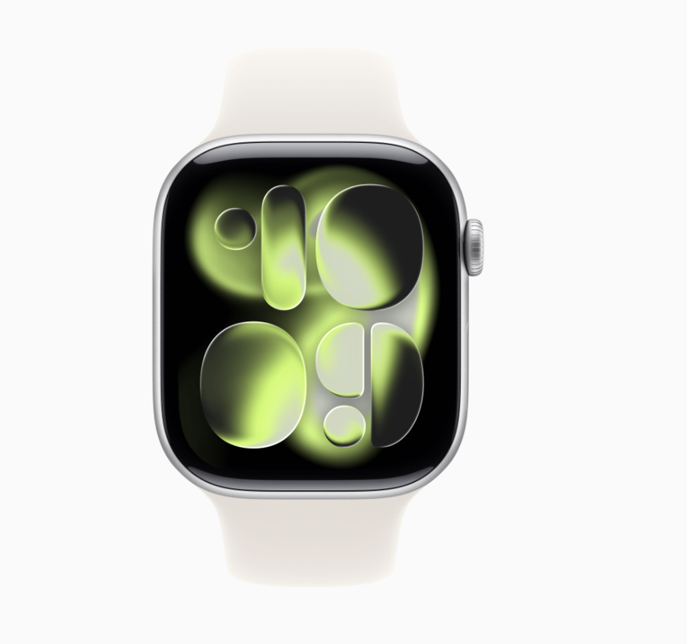 Часы Apple Watch Series 11 46mm GPS Aluminum Case with Sport Band M/L Starlight