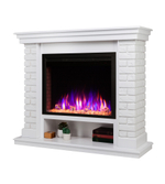 Каминокомплект Real Flame Brixton 25,5 WT с очагом Saphir 25,5