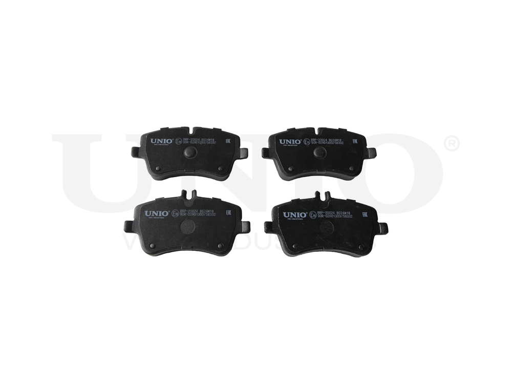 Колодки тормозные диск. передние UNIO BRP-20024