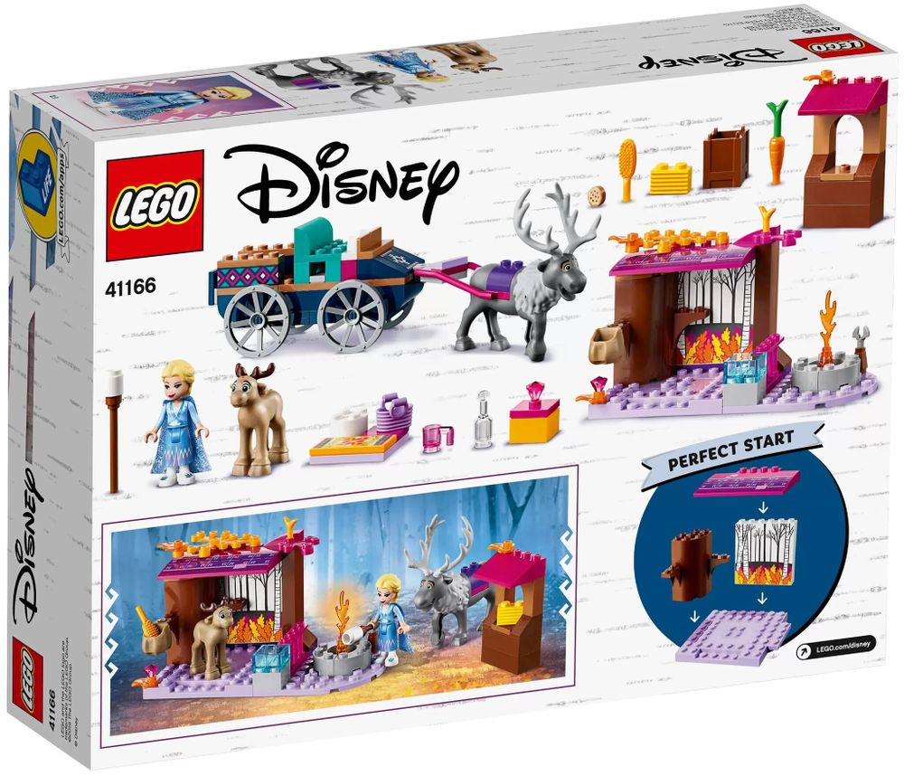 Конструктор LEGO Disney Frozen II 41166 Дорожные приключения Эльзы