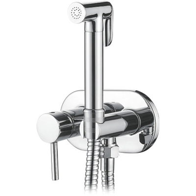 смеситель биде LEDEME картридж 25мм., с гигиен. душем, встраиваемый L5398-5