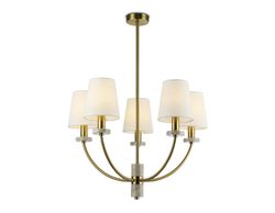 Ambrella Люстра на штанге с абажурами и мрамором Ceramo Classic LH75351