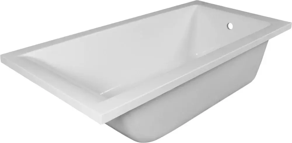 Ванна из литьевого мрамора Эстет Дельта 170x80 белая