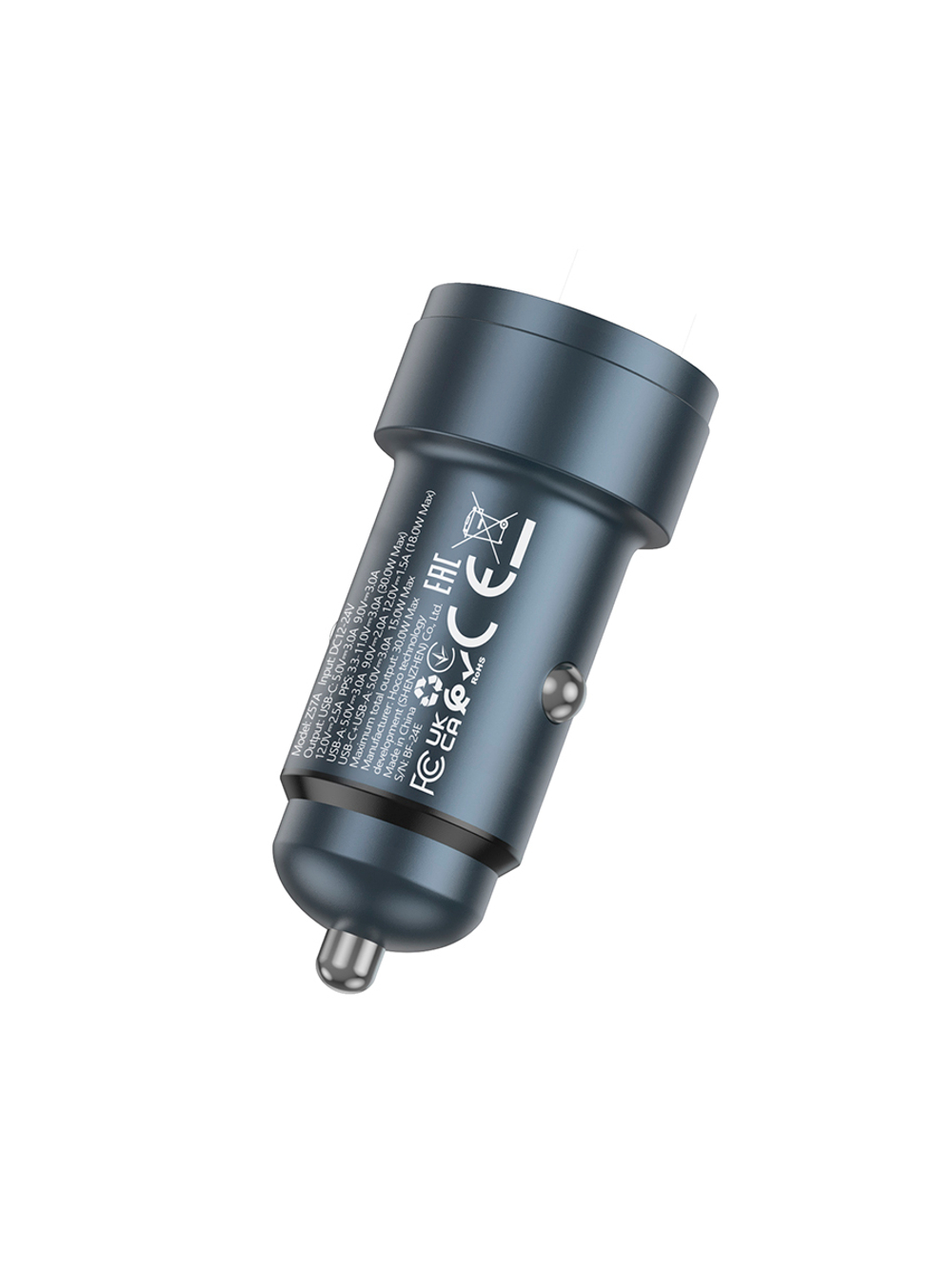Автомобильное зарядное устройство HOCO Z57A 30W Type-C USB
