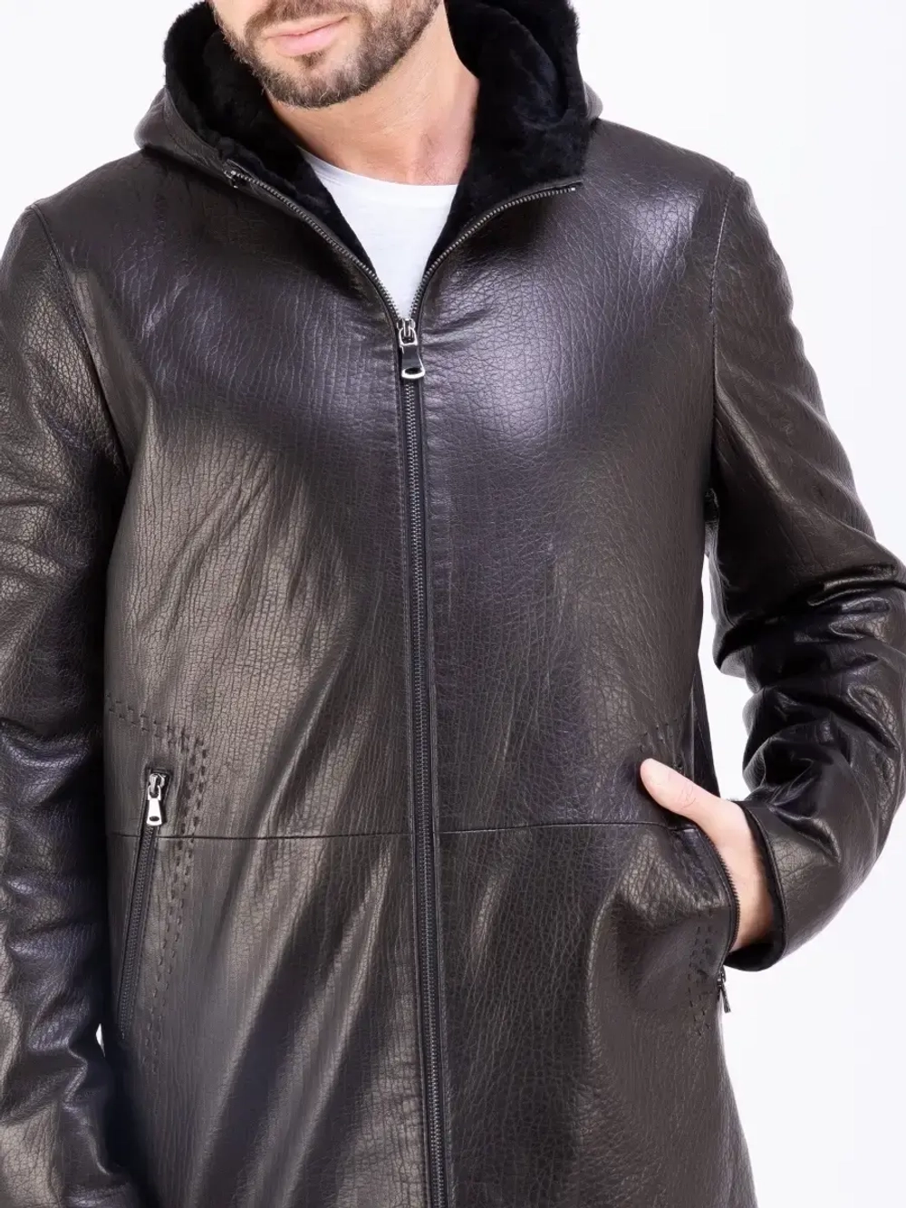 Дубленка мужская натуральная Турция