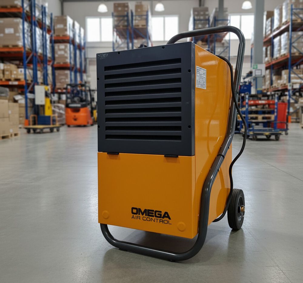 Осушитель воздуха DH 752 Omega Air Control профессиональный - [до 52 л. за сутки / для S≈100 м²]