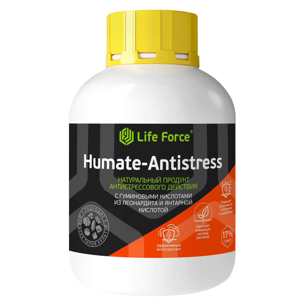 Натуральный продукт антистрессового действия Life Force Humate Antistress бутылка 0,5 литра