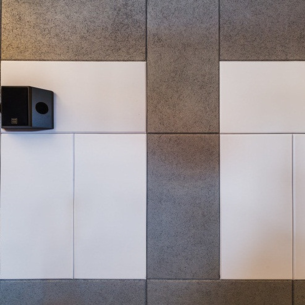 Панель звукоизоляционная SAB Acoustic Premium P1/2 белая 1200х600х30 мм