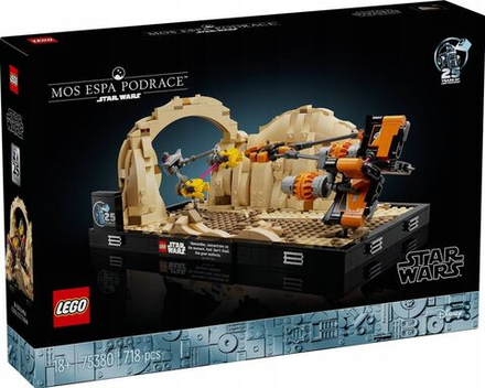 Конструктор LEGO Star Wars - Диорама: Гонка на спидерах в Мос-Эспе - Лего Звездные войны 75380