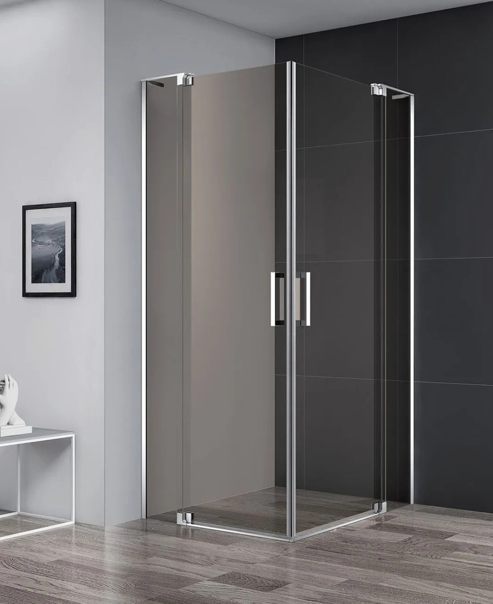 Душевой уголок Cezares SLIDER-A-2-70/80-BR-Cr