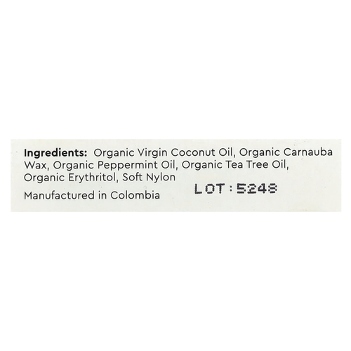 RADIUS, органическая зубная нить, аромат мяты, 50 м (55 ярдов)