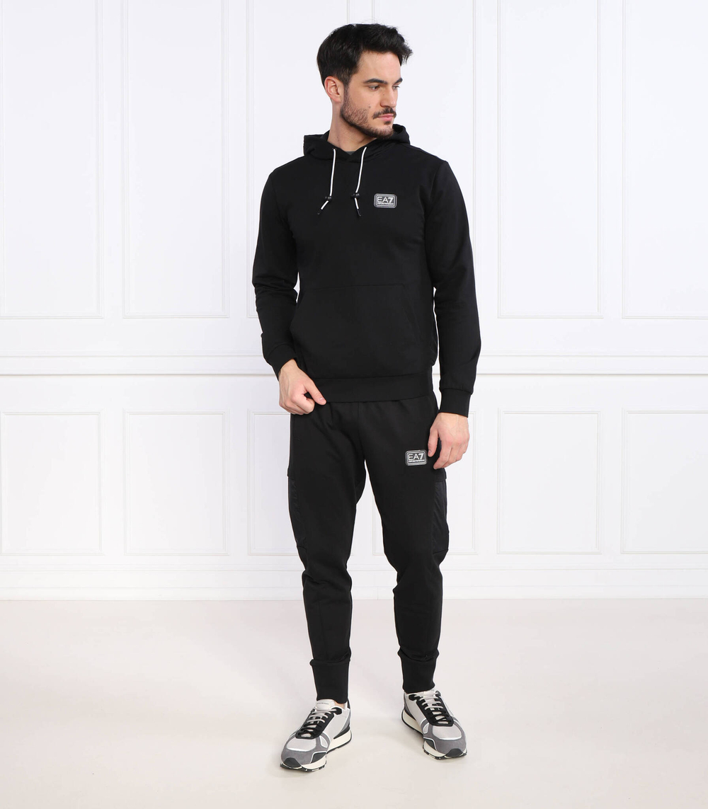 Худи EA7 - черный(3RPM24 PJ05Z)