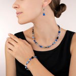 Колье Coeur de Lion Blue-Grey 4014/10-0712
