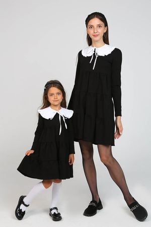 Платье для девочки Черное