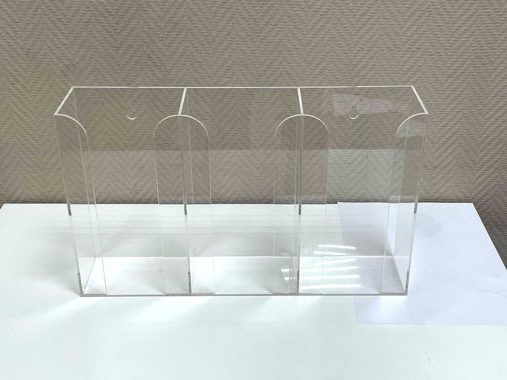 Диспенсер навесной на 3 пачки одноразовых перчаток