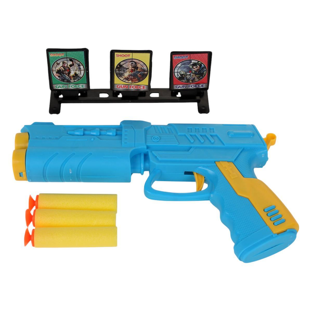 Пистолет с мягк.пулями, пакет 900-5C