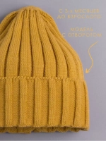 Шапка вязаная демисезонная