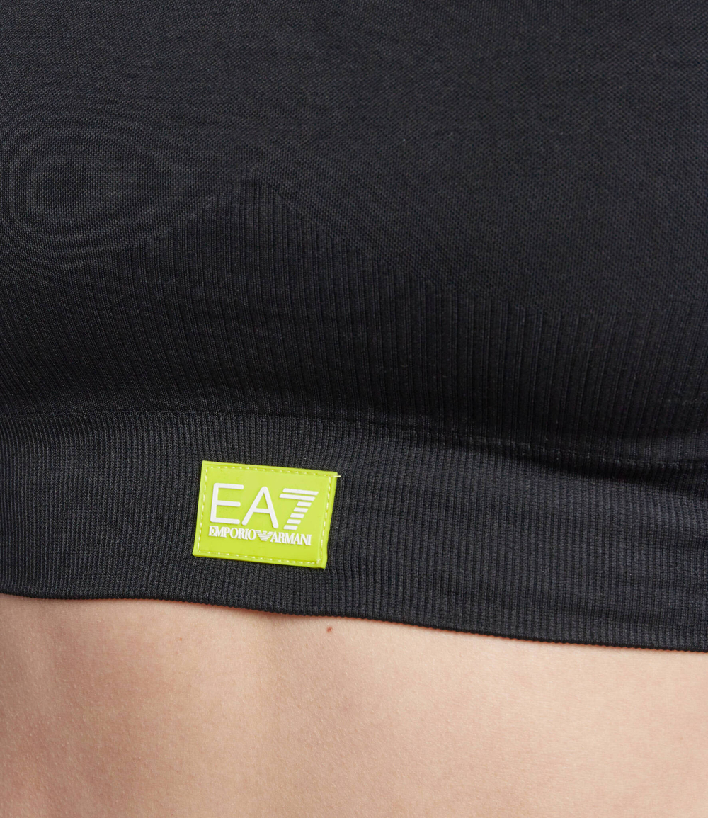 топ EA7 - черный(3LTH51 TJDGZ)