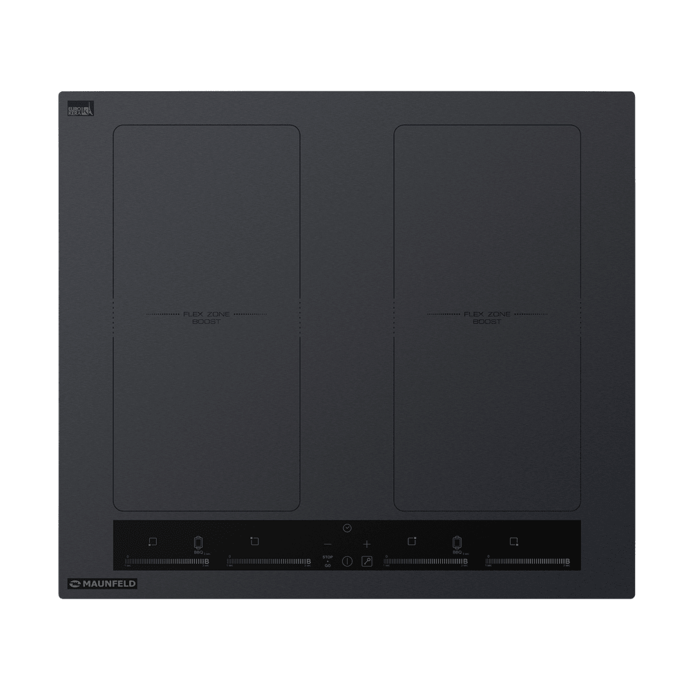 Индукционная варочная панель с двумя Flex Zone и Booster MAUNFELD EVI.594.FL2(S)-GR