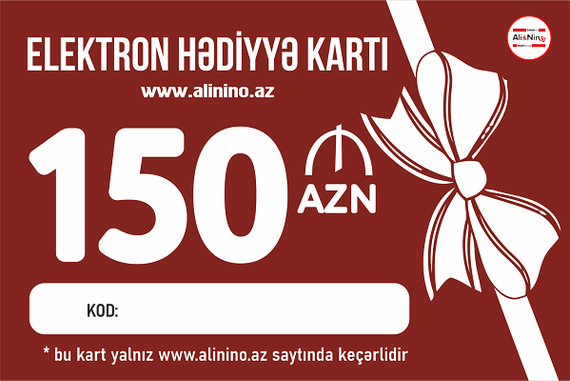 Elektron hədiyyə kartı  150 AZN