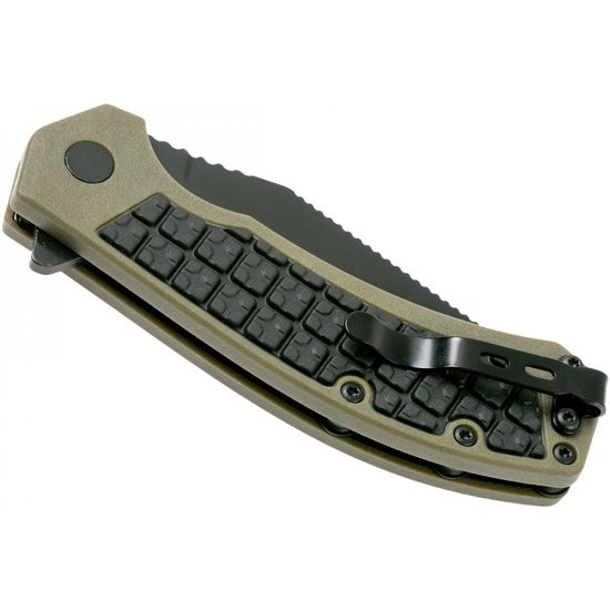 Складной нож KERSHAW Faultline 8760 c клинком из стали 8Cr13MoV, рукоять GRN