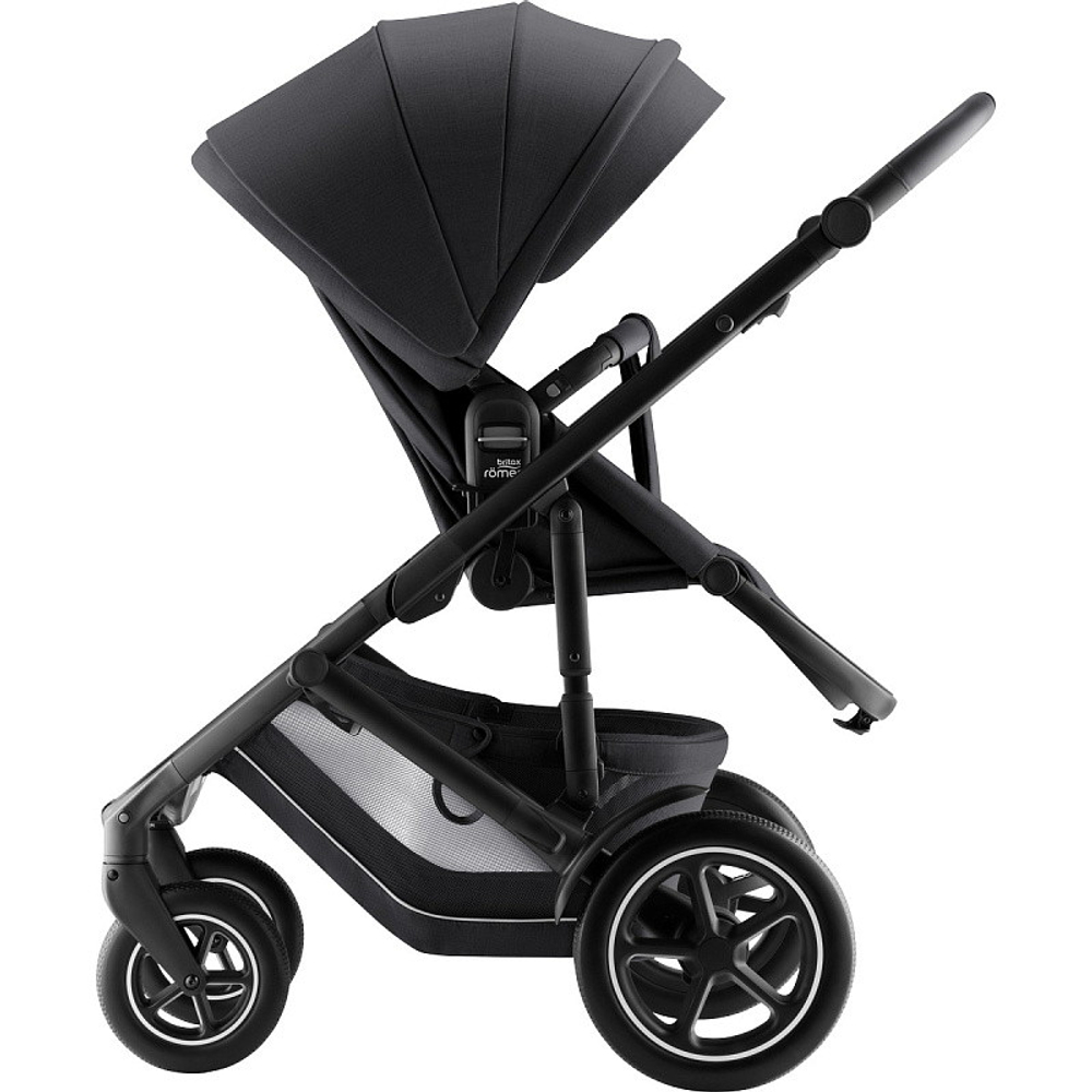 Коляска 3 в 1 Britax Roemer Smile 5Z Style и автокресло Baby-Safe Pro Classic Deep Black Carbon Black
