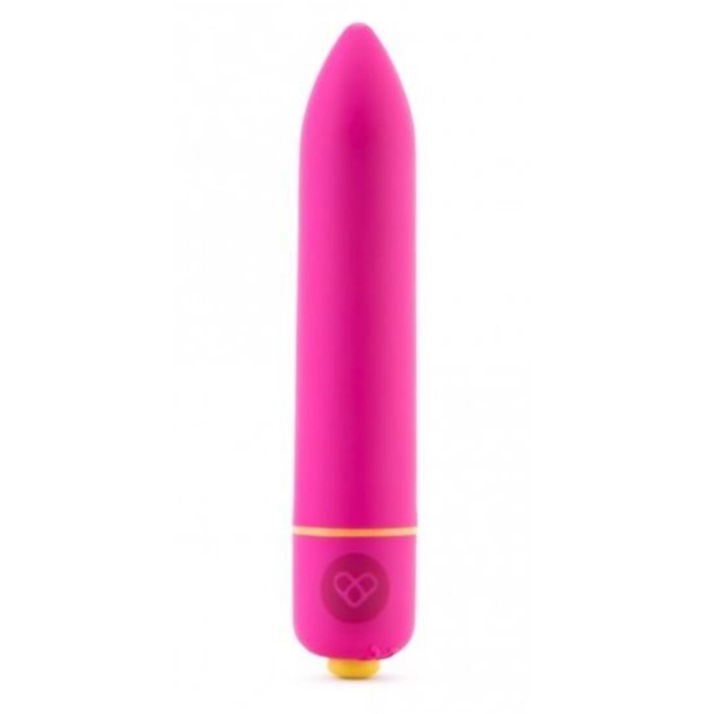 Розовая вибропуля Pink Vibe Power Bullet - 9 см.