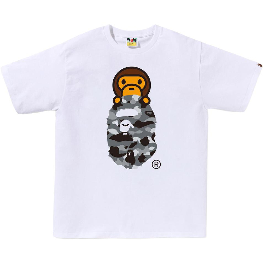 A Bathing Ape 1st Camo Milo On Ape Head Tee
