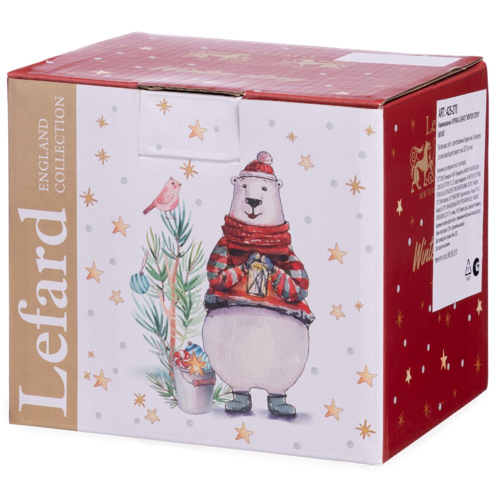 КРУЖКА LEFARD "WINTER STORY" 560 МЛ (КОР=24ШТ.)