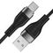 Кабель AceFast C11-04 USB-A - USB-C Magnetic Charging Data Cable 1.2 м (AF-C11-04-BK) Black