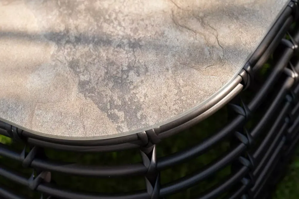 "Ницца" лаунж-зона из искусственного ротанга, цвет бронзовый