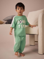 Пижама для мальчика Next AC0-922, 3 шт., Зеленый, Фиолетовый, Голубой