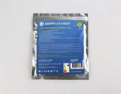 Ambrella Светодиодная лента Ambrella Light GS4003 5050 60Led /14.4W m/ 24V IP20 6500K 5m LED Strip 24V GS4003