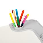 Комплект растущей детской мебели Fundesk Littonia парта + стул + выдвижной ящик + подставка + лампа