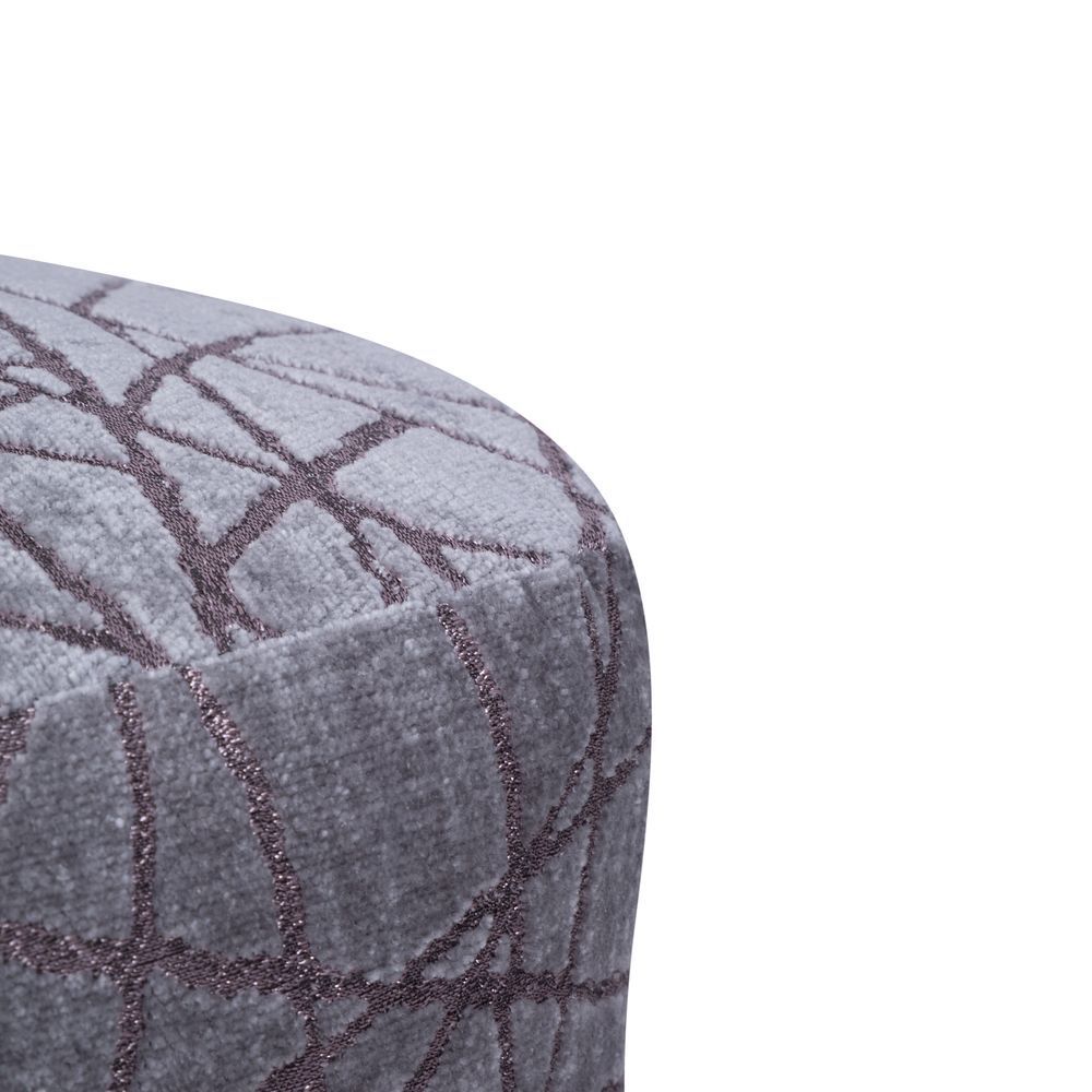 Банкетка Авиньон Сильвер Роуз Серебро