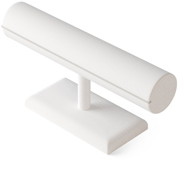 Подставка для браслетов/часов/Т-образная/валик d-50 мм./основание/ф.№6 (резинка)/Н-120 мм.