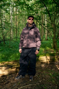 Брюки Nothomme Blue Casual Parachute Pants "Cool Black"